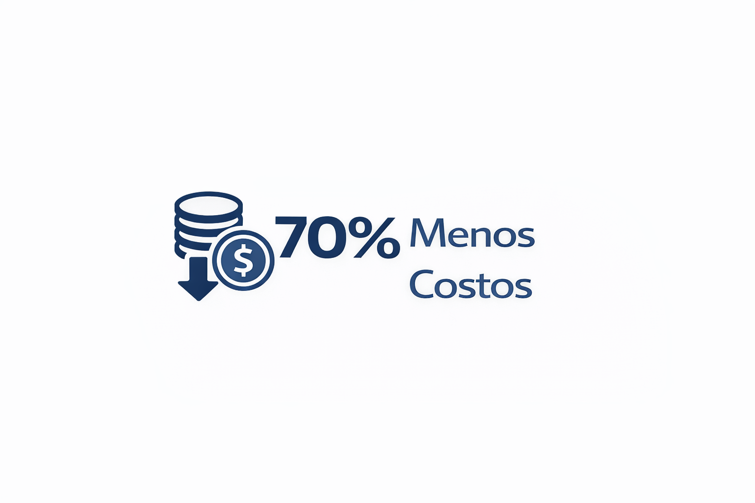 KPI 70% Menos Costos